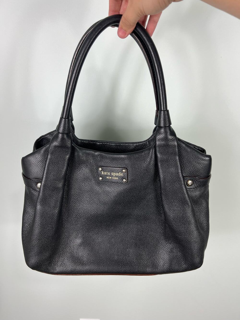 Kate Spade New York Black Leather Shoulder Bag